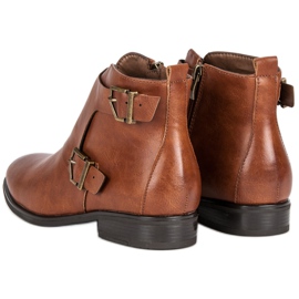 Filippo Bottes de moine à la mode brun 2