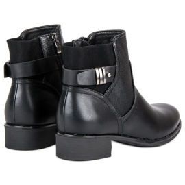 Filippo Bottines confortables Bottines Jodhpur le noir 2