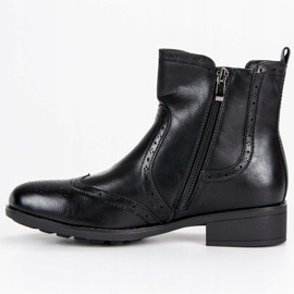 Filippo Bottines Chelsea noires le noir 1