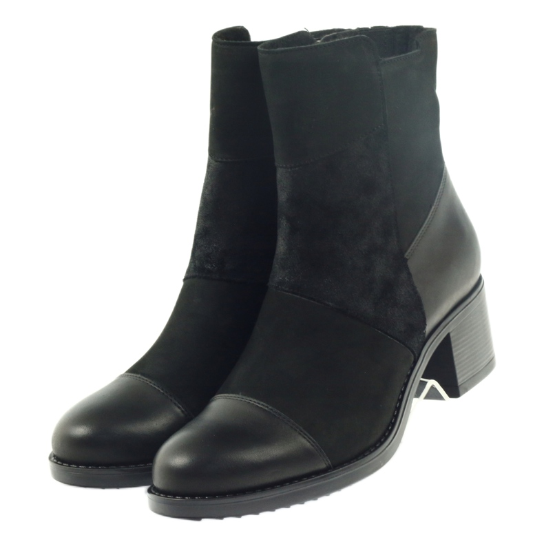 Marco bottes d'hiver talons hauts 933 noir 3