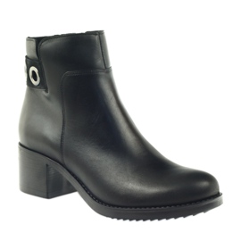 Marco bottes d'hiver talons hauts 979 noir 1