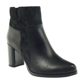 Bottes d'hiver Marco noires sur le poteau 902 le noir 2