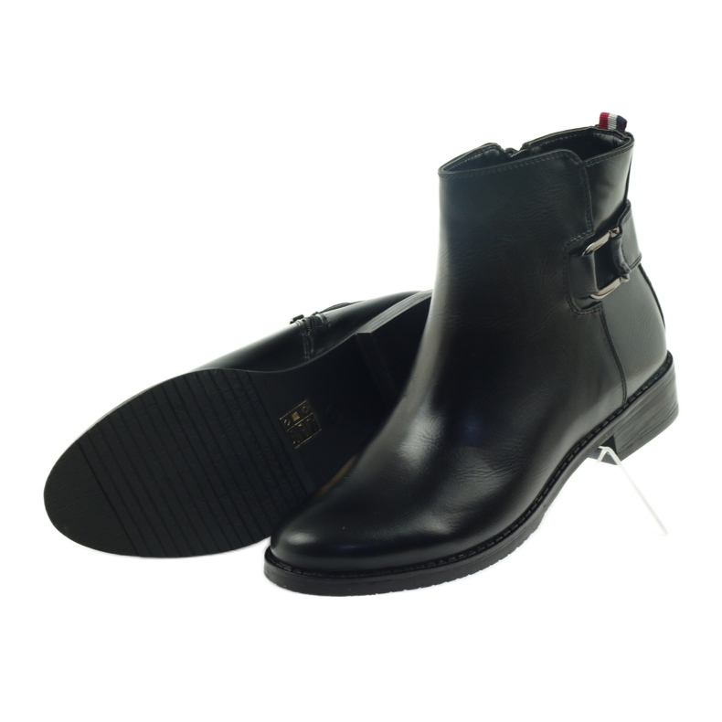 M.Daszyński Boots Jodhpur boucle 62-20 noir 4