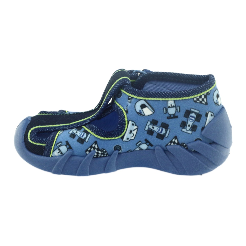 Chaussures enfants Befado pantoufles 190p083 bleu 2