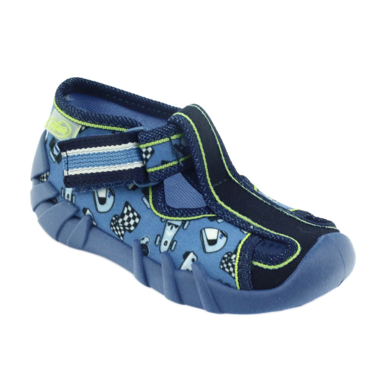 Chaussures enfants Befado pantoufles 190p083 bleu 1