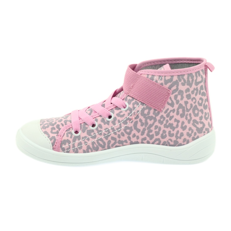 Befado chaussures pour enfants baskets 268x057 rose gris 2 Befado chaussures pour enfants baskets 268x057 rose gris 2