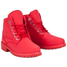 Bottes mckey rouges 3