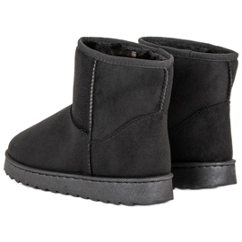 Bottes de neige basses VINCEZA le noir 1