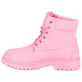 Lemax Trappeurs Pastel rose 1