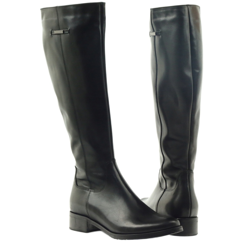 Bottes cavalières noires Arka 7217 4