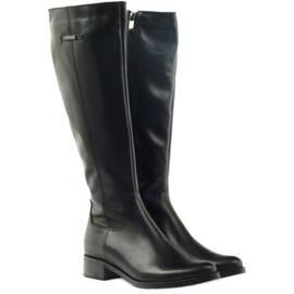 Bottes cavalières noires Arka 7217 le noir 3 Bottes cavalières noires Arka 7217 le noir 3