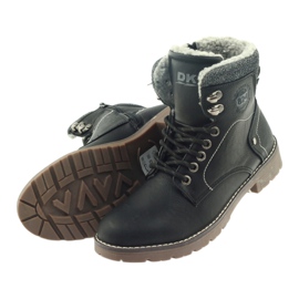 Bottines noires à lacets DK2025 le noir 4