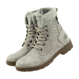 DK Boots Timberki sur fourrure gris perle 3 DK Boots Timberki sur fourrure gris perle 3