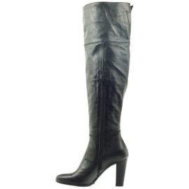 Bottines noires à talons le noir 2