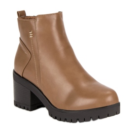 Talons hauts marrons brun 4