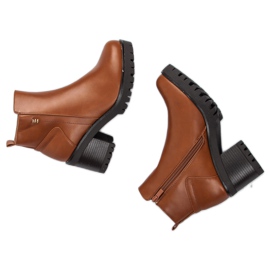 Talons hauts camel brun 7