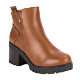 Talons hauts camel brun 4