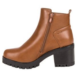 Talons hauts camel brun 5