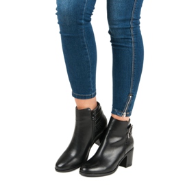 Filippo Bottines classiques à talons hauts le noir 2