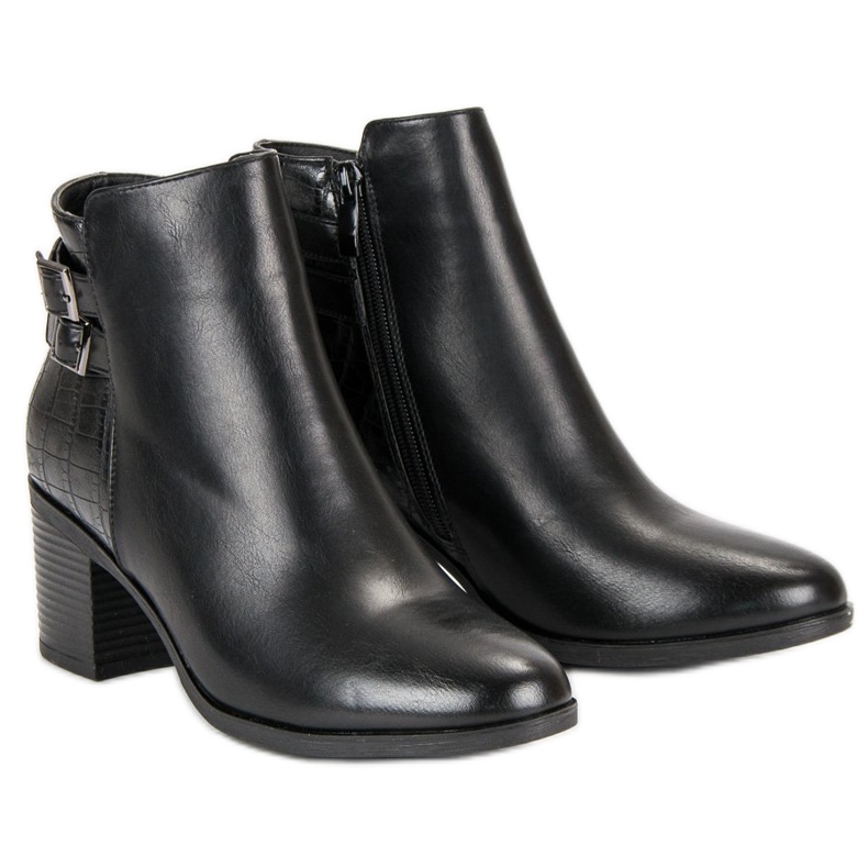 Filippo Bottines classiques à talons hauts le noir 1