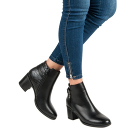 Filippo Bottines classiques à talons hauts le noir 3