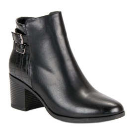 Filippo Bottines classiques à talons hauts le noir 4