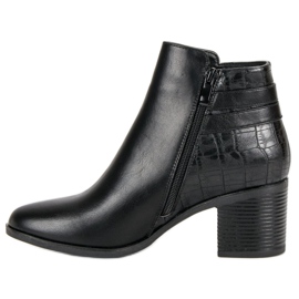 Filippo Bottines classiques à talons hauts le noir 5