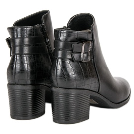 Filippo Bottines classiques à talons hauts le noir 6