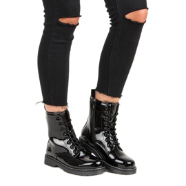 Bottines VINCEZA noires 1