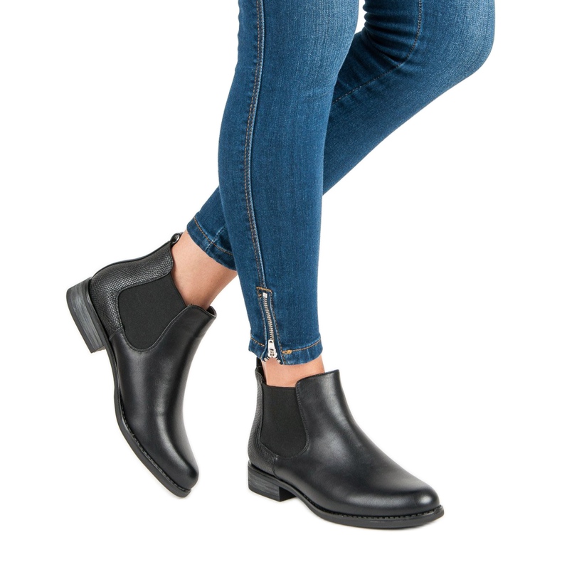 Bottines basses Jodhpur boots noir 2