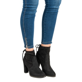 Lemax Bottines à talons hauts le noir 3