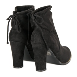 Lemax Bottines à talons hauts le noir 1
