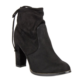 Lemax Bottines à talons hauts le noir 6