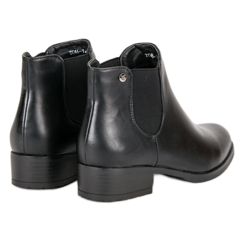 Bottines Chelsea noires vices 1