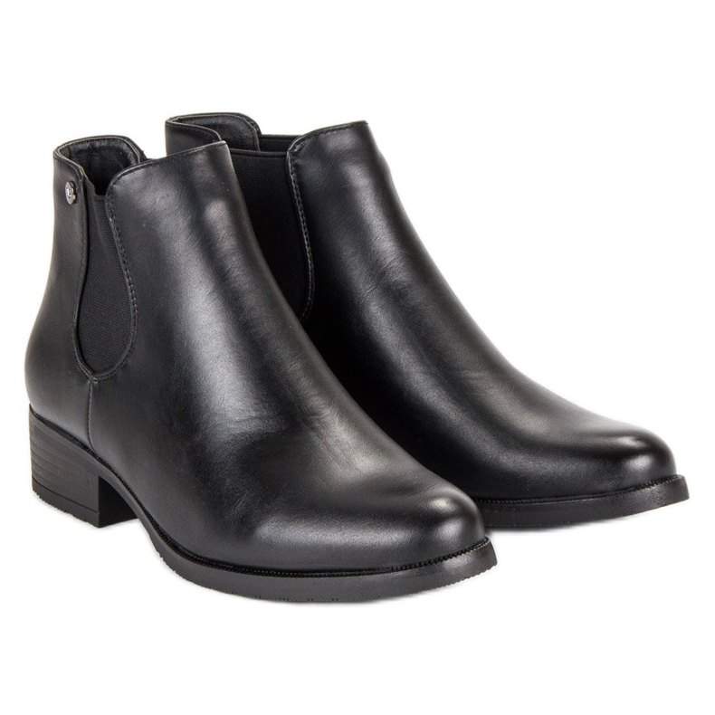 Bottines Chelsea noires vices 2