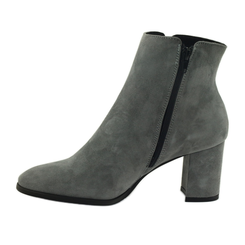 Boots Esperansa 1823 en daim gris gris 2