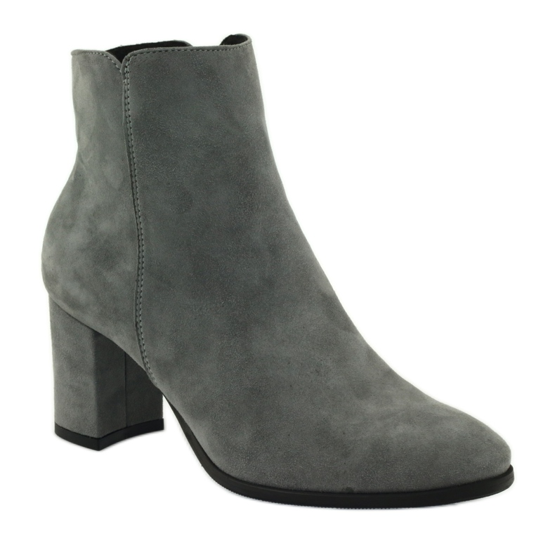Boots Esperansa 1823 en daim gris gris 1