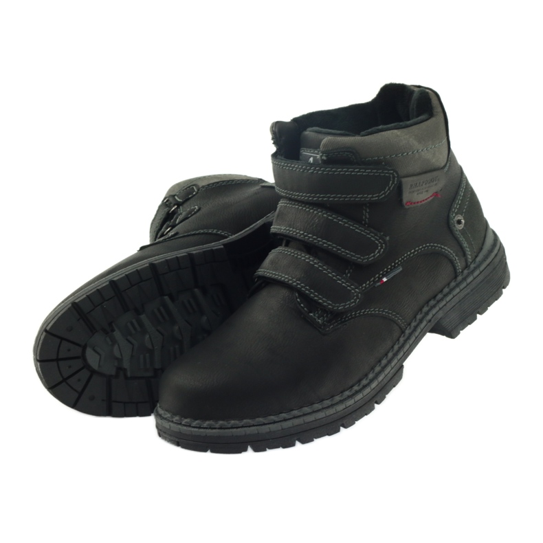 American Club Bottines américaines bottes d'hiver 708139 noir 4