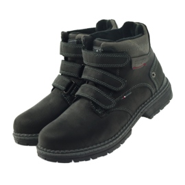 American Club Bottines américaines bottes d'hiver 708139 noir 3