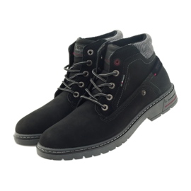 American Club Bottes de randonnée américaines bottes de randonnée d'hiver noir 3