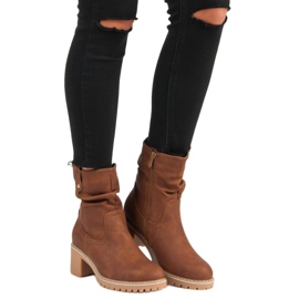 Bottes d'automne pour femmes brun 4
