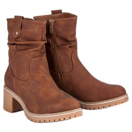Bottes d'automne pour femmes brun 3