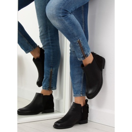 Bottines Chelsea noires pour femmes noir 3086 Noir 1