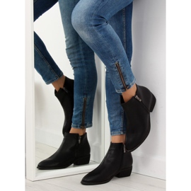 Bottines Chelsea noires pour femmes 9082 Noir le noir 1