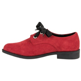 Bestelle Chaussures en daim rouges 4