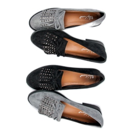 Sergio Todzi Mocassins en daim le noir 7