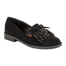 Sergio Todzi Mocassins en daim le noir 1