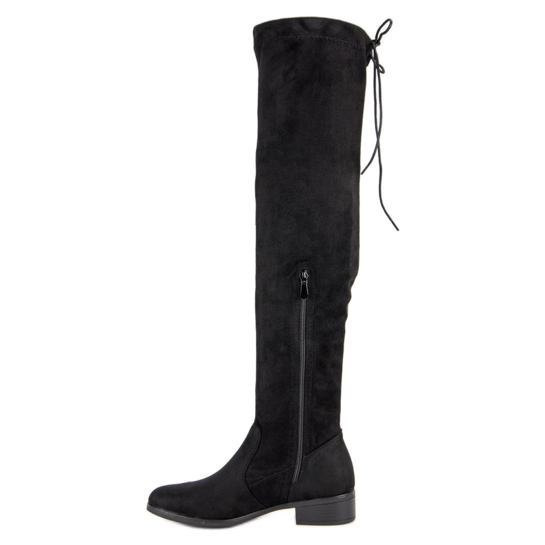 Seastar Bottes noires au-dessus du genou 1
