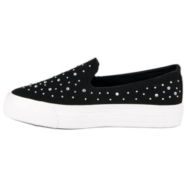 J. Star Baskets à enfiler noires le noir 1