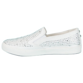 J. Star Baskets slipons blanches 1